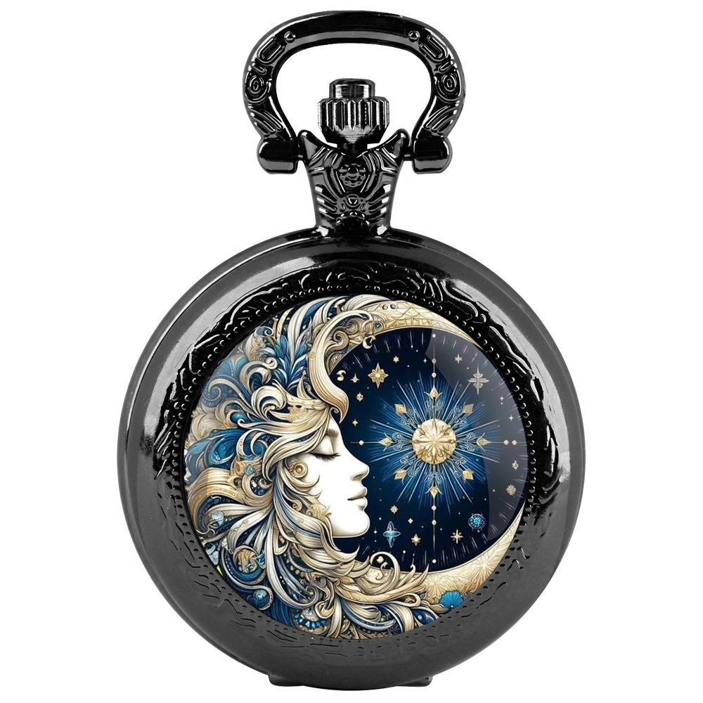 Jewelry Watches For Kids - Кварцевые карманные часы «Богиня Солнца и