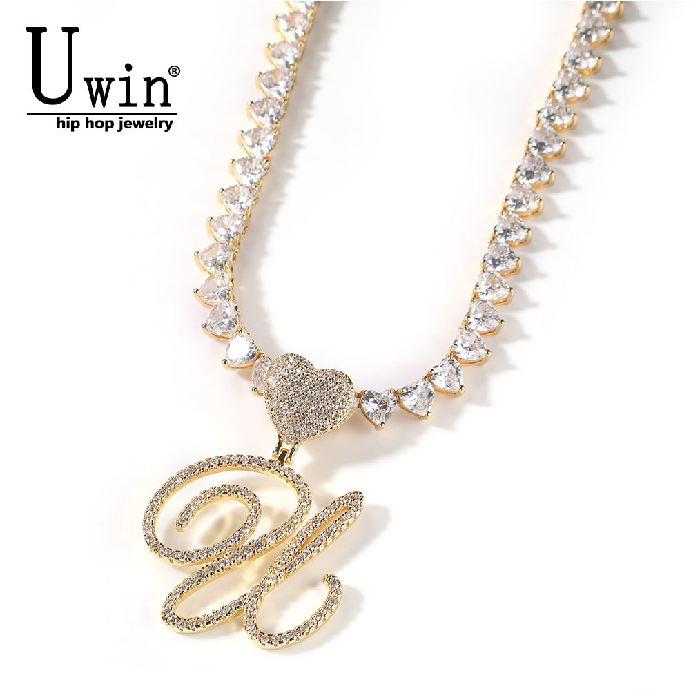 Куристые буквы Uwin с 6 мм цеп – обзор и цена Tennis Bracelet Cubic