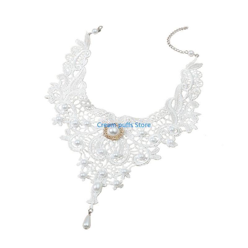 50LE кружевное колье-колье, го – обзор и цена Crystal Choker Necklace
