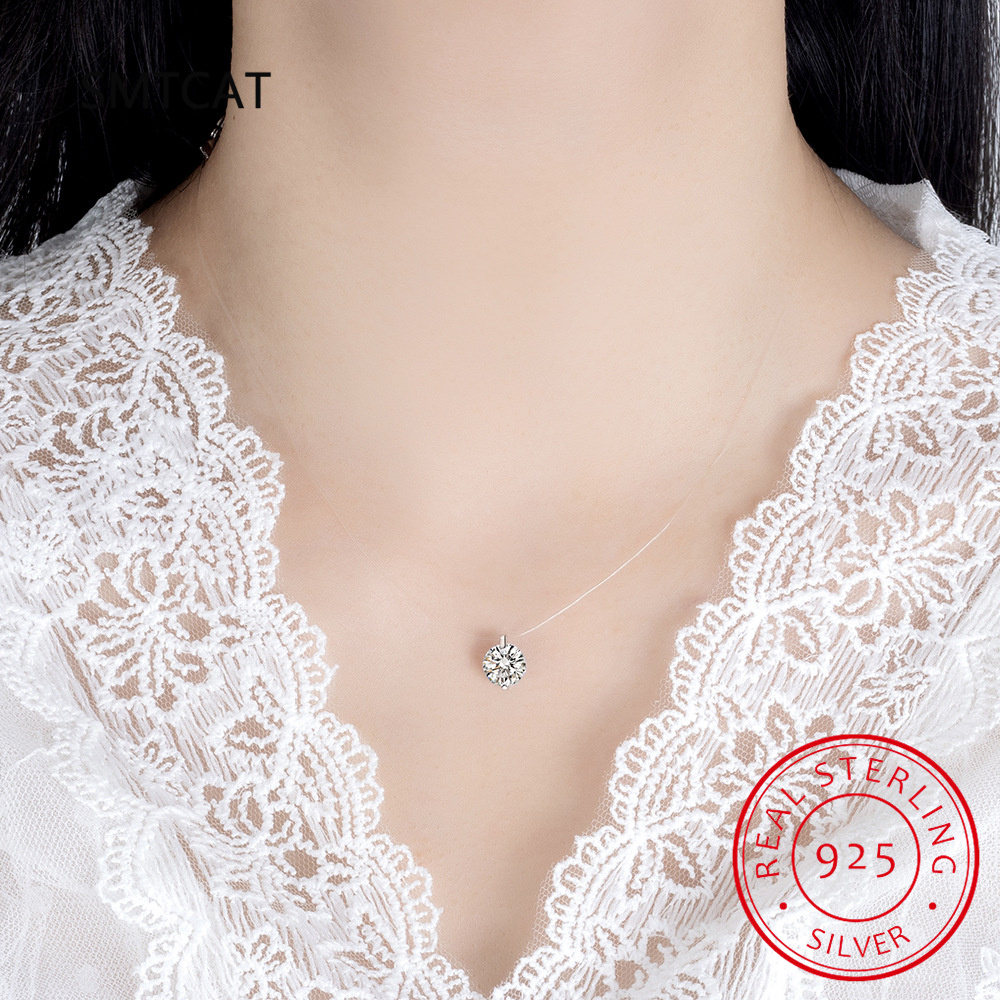 Ожерелье с муассанитом цвета D – обзор и цена Crystal Choker Necklace