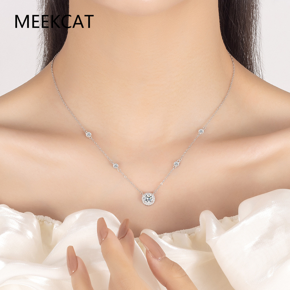 Ожерелья с муассанитом 1/2/3 к – обзор и цена Crystal Choker Necklace