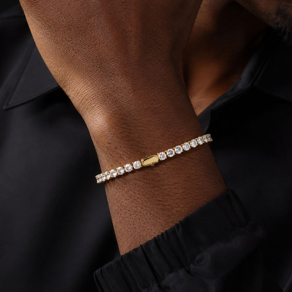 Теннисный браслет ESKEEM 3/4/5 – обзор и цена Tennis Bracelet Cubic