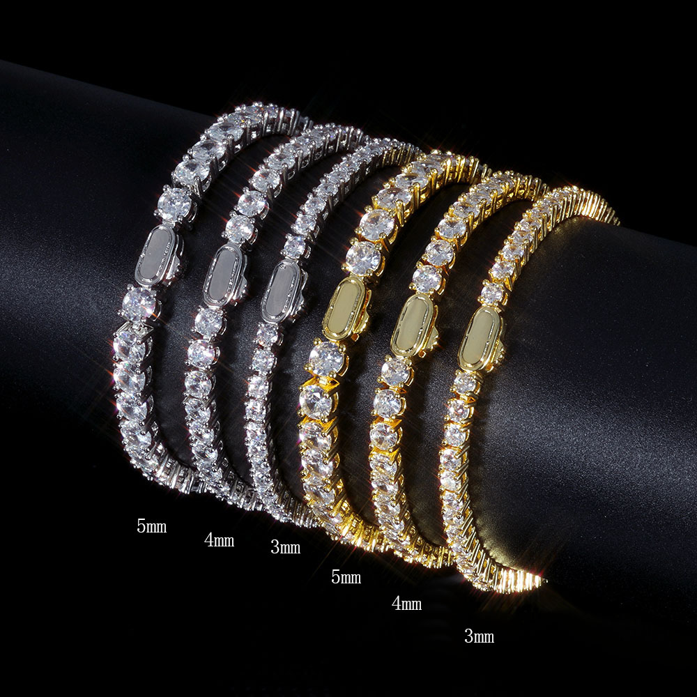 Теннисный браслет ESKEEM 3/4/5 – обзор и цена Tennis Bracelet Cubic