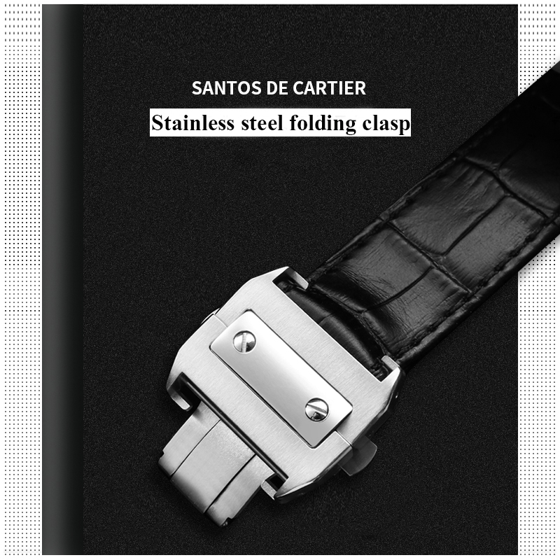 Высококачественный ремешок для – обзор и цена Cartier Watch Santos