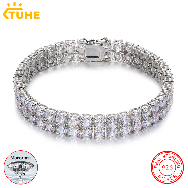 Мужской браслет TUHE Unisex с  – обзор и цена Tennis Bracelet Cubic