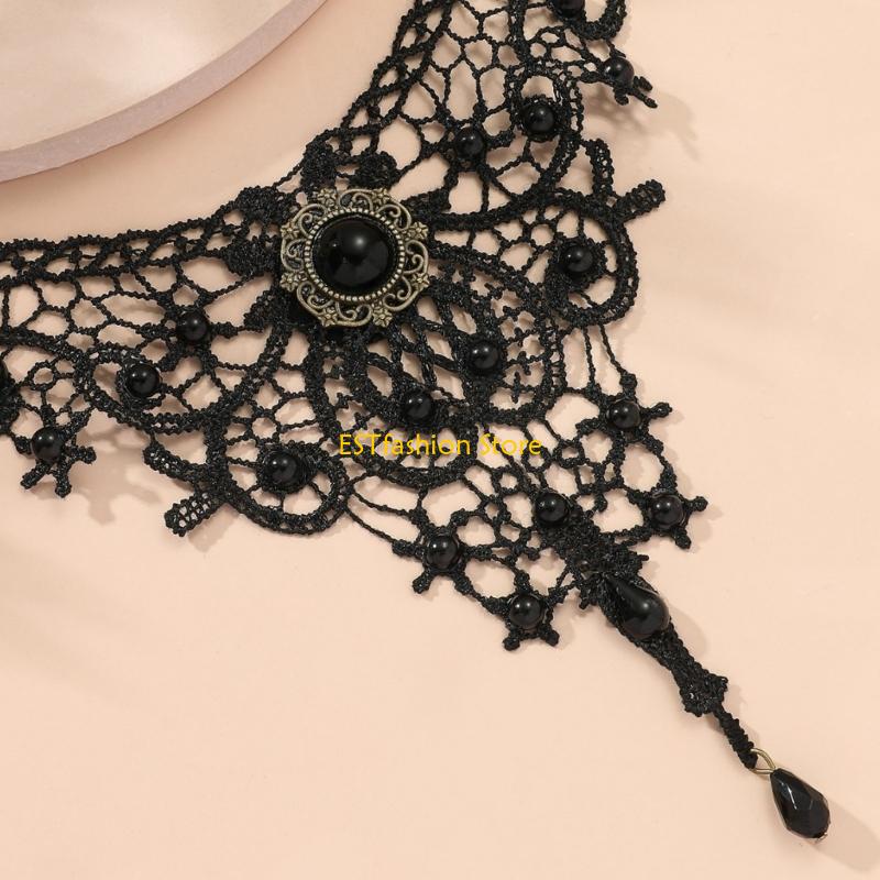 Y5GC кружевное колье-колье, го – обзор и цена Crystal Choker Necklace
