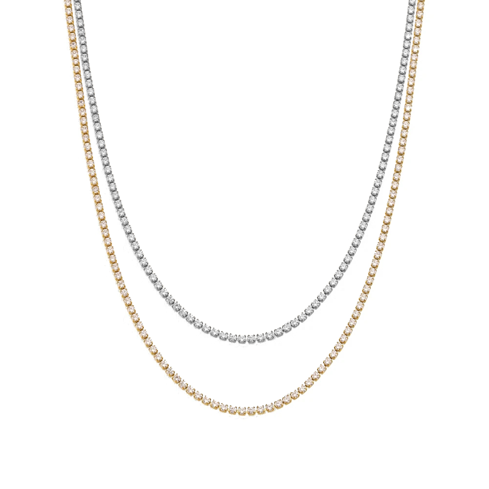 2 мм теннисная цепочка, ожерел – обзор и цена Tennis Bracelet Cubic