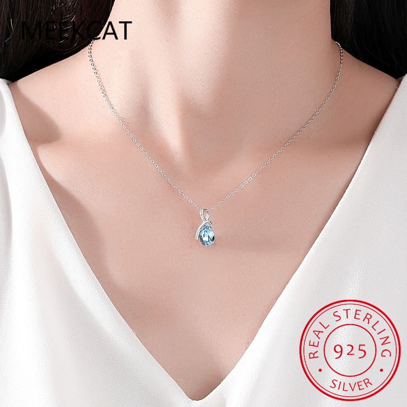 Натуральный синий топаз в форм – обзор и цена Crystal Choker Necklace