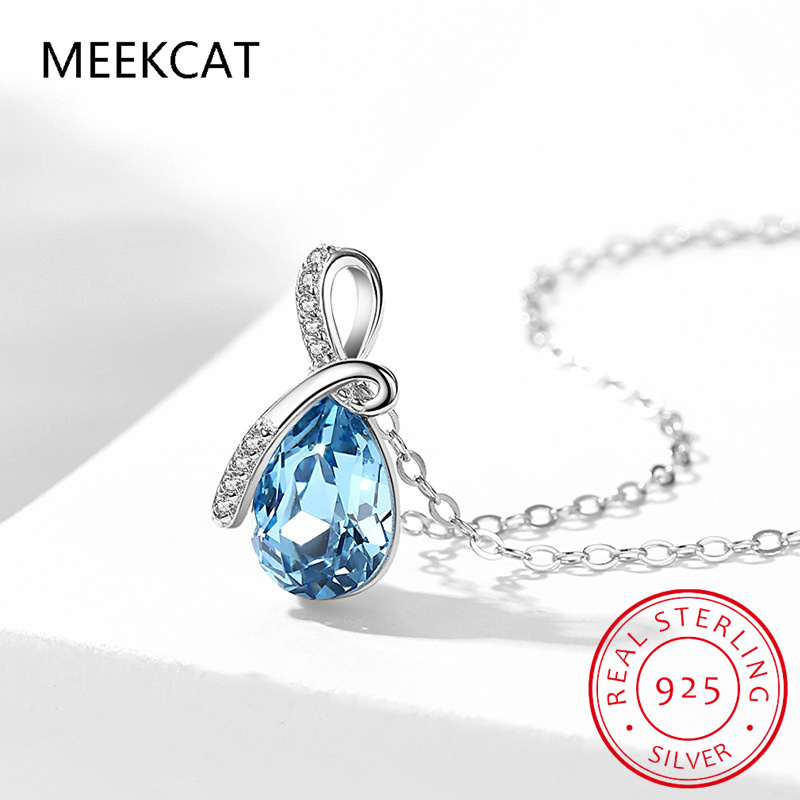 Натуральный синий топаз в форм – обзор и цена Crystal Choker Necklace